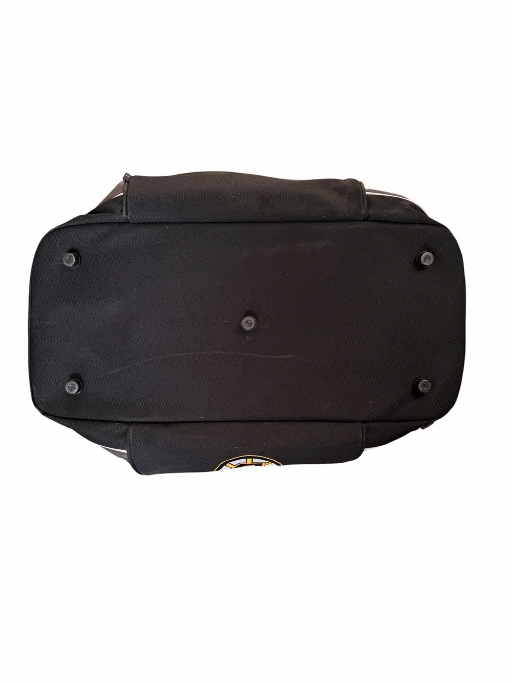 Boston Bruins Black and Gray Team Duffel Bag